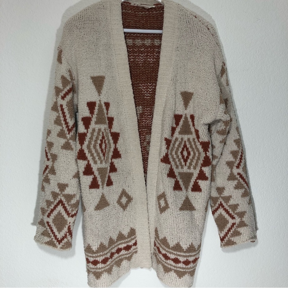 Southwestern Sherpa Cardigan